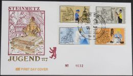 BERLIN 1987 Mi-Nr. 780/83 FDC - 1981-1990