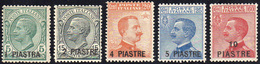 1653 COSTANTINOPOLI 1921 - Quinta Emissione Locale (28/32), Gomma Integra, Perfetti. A.Diena E Colla Per ... - Altri & Non Classificati