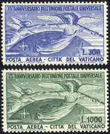 2012 1949 - UPU (18/19), Gomma Integra, Perfetti.... - Airmail