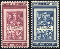 2015 1951 - Graziano (20/21), Gomma Integra, Perfetti. E.Diena Per Il 300 Lire.... - Airmail