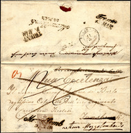 2020 AUSTRIA 1851 Ca. - 6 Kr. Bruno (4), Perfetto, Isolato Su Lettera Da Mezzo Lombardo 9/3, Indirizzata ... - Otros - Europa