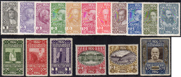 2028 AUSTRIA 1910 - 80° Compleanno Francesco Giuseppe I (119/135), Gomma Integra, Perfetti. Cert. Diena P... - Altri - Europa