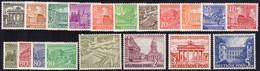 2064 GERMANIA BERLINO 1949 - Monumenti (28/46), Gomma Integra, Perfetti. Cert. Raybaudi Per I Quattro Alt... - Sonstige - Europa