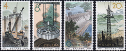 2153 1964 - Hisinankiang Hidroelectric Plants, Complete Set Of 4 Stamps (Yv.1590/1593, M. 834/837), O.g.,... - Other & Unclassified