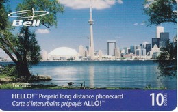 TARJETA DE LA COMPAÑIA BELL DE LA CIUDAD DE TORONTO DE 10$ (SKY LINE) - Canada