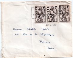 Lettre De  Monaco    Pour La France.  1954 - Lettres & Documents