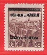 MiNr. 16 Xx Deutschland Besetzungsausgaben II. Weltkrieg Böhmen Und Mähren - Unused Stamps