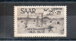 Sarre. Poste Aérienne. Inondations 1949 - Posta Aerea