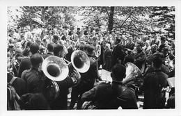 Militaria - Groupe De Soldats - Suisse - Schweiz - Soldaten - Non écrite - Carte-Photo - Musique -  Militärmusik - Altri & Non Classificati