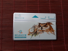 Owl Phonecard Used - Búhos, Lechuza