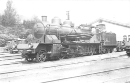¤¤   -  Cliché D'une Locomotives Du P.L.M.   -  Train , Chemin De Fer  -  Voir Description -  ¤¤ - Trains