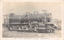 ¤¤   -  Carte-Photo D'une Locomotives Du P.L.M. N° 140 A  -  Train  , Chemin De Fer   -  ¤¤ - Treni