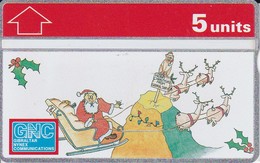 Nº 32 TARJETA DE GIBRALTAR DE NAVIDAD-CHRISTMAS  NUEVO-MINT (PAPA NOEL) - Gibraltar