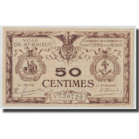 France, Saint-Brieuc, 50 Centimes, SPL, Pirot:111-1 - Chambre De Commerce