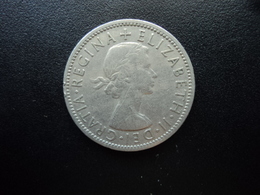 ROYAUME UNI : 2 SHILLINGS   1956    KM 906    TTB - J. 1 Florin / 2 Shillings