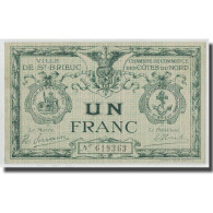 France, Saint-Brieuc, 1 Franc, SPL, Pirot:111-6 - Chambre De Commerce