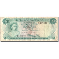 Billet, Bahamas, 1 Dollar, 1965, KM:18b, TB - Bahamas
