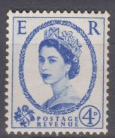 Great Britain 1955 SG#521 Mint Never Hinged - Unused Stamps