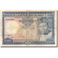 Billet, Mali, 1000 Francs, 1967, 1960-09-22, KM:9a, TB+ - Mali