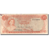 Billet, Bahamas, 5 Dollars, 1968, KM:29a, TB - Bahama's