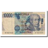 Billet, Italie, 10,000 Lire, 1984-09-03, KM:112c, SUP - 10.000 Lire