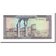 Billet, Lebanon, 10 Livres, 1964-1986, KM:63f, NEUF - Lebanon