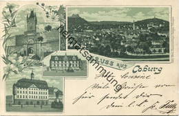 Gruss Aus Coburg - Verlag Gebr. Metz Tübingen Gel. 1898 - Coburg