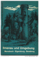 Unser Kleines Wanderheft - Ilmenau Und Umgebung 1969 - 64 Seiten Mit 4 Abbildungen Und 2 Karten - Heft Nr. 125 - VEB F. - Sajonía