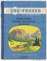 JRO-Führer Mit Wanderkarte - Oberstdorf - Kleines Walsertal - Tiefenbach - 64 Seiten Mit 12 Abbildungen - Beieren