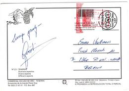 Tenerife - Diversos Aspectos - Postage Paid Gibraltar - Spain TNT Paid First Class 107 - Exprès
