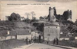 16-SAINT-GERMAIN-DE-CONFOLENS- VUE PRISE DU PONT SUR LE VIENNE - Sonstige & Ohne Zuordnung