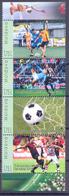 2018. My Personal Stamp, World Football Championship 2018, 4v In Strip, Min/** - 2018 – Rusland