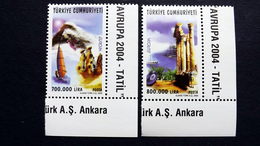 Türkei 3376/7 **/mnh, EUROPA/CEPT, Ferien - Ungebraucht