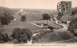 CPA    44     GUEMENE-PENFAO---CHATEAU DE JUZET VU DE LA FEE CARABOSSE---1919 - Guémené-Penfao