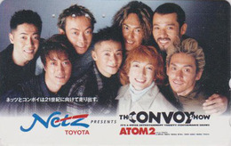 Télécarte Japon / 110-016 - Pub TOYOTA - The Convoy Show ** NETZ ** - Car Adv. Japan Phonecard - 3175 - Publicité