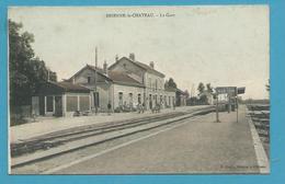 CPA Chemin De Fer La Gare BRIENNE-LE-CHATEAU 10 - Other & Unclassified