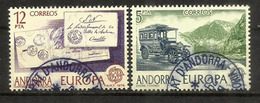 Autobus Postal 1912 & Lettre 1848. Europa.  Oblitérés 1ère Qualité - Usati