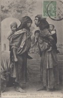 Ethniques Et Cultures - Maghreb - Femmes Bédouines Et Bébés - 1912 - Afrique