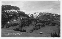 Alpsiegel Säntis Und Ebenalp Vom Weg Nach Dem Hohen Kasten Aus - Non Circulé - Andere & Zonder Classificatie