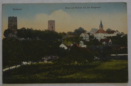 Alte Ak Kohren Blick Auf Kohren Mit Der Burgruine  Aus 1923 Siehe Bild (Ak/37 - Kohren-Sahlis