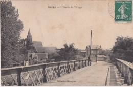 Bp - Cpa Cergy - L'Entrée Du Village - Cergy Pontoise
