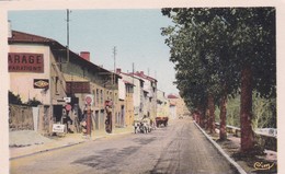 / PONTCHARRA SUR TURDINE / ROUTE DE TARARE/ / GARAGE / ATTELAGE BOEUFS - Pontcharra-sur-Turdine