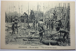 FIN DE DANSE - ONONGHE - Papouasie-Nouvelle-Guinée