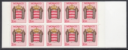 Monaco 1988 - Definitive Stamp Booklet - Coat Of Arms 2.00Fr - Mi MH (1850) ** MNH - Markenheftchen