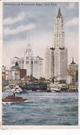 Postcard Municipal And Woolworth Bldgs New York My Ref  B12297 - Panoramic Views