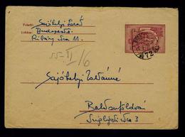 Agriculture Cover Postal Stationery 1955 HUNGARY Plowing Machine Seed-tractores Agricole Sp5284 - Agriculture