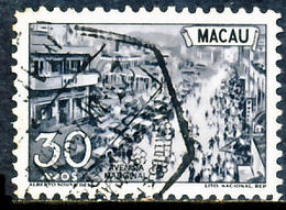 !										■■■■■ds■■ Macao 1948 AF#333ø Local Motifs 30 Avos (x11455) - Oblitérés