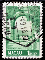 !										■■■■■ds■■ Macao 1948 AF#335ø Local Motifs 1 Pataca (x12109) - Used Stamps
