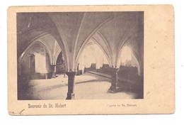 B 6870 SAINT HUBERT, Crypte De St. Hubert, 1906 - Saint-Hubert