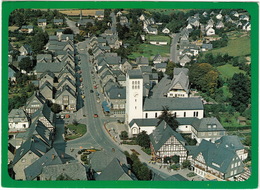 Kneippkurort Fredeburg Im Hochsauerland - Luftbild - Hotel Zur Post & Evang. Kirche - (D.) - Schmallenberg